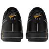 Nike Air Force 1 Low Black Laser Orange Men Sneakers Metallic-Silver IB7677-001