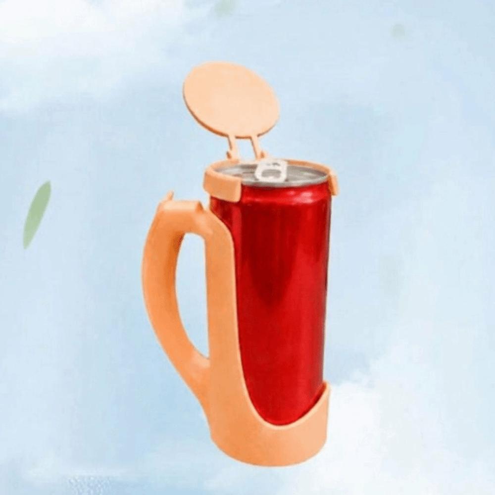Cup Lid Coke Can Holder Multifunctional Handles for Beverages Can Energy Drink Holders For Cola