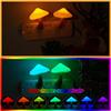 Mushroom LED Night Light Wall Socket Lights Lamp Light-control Sensor Auto On-Off Bedroom Light Home Decoration EU US Plug