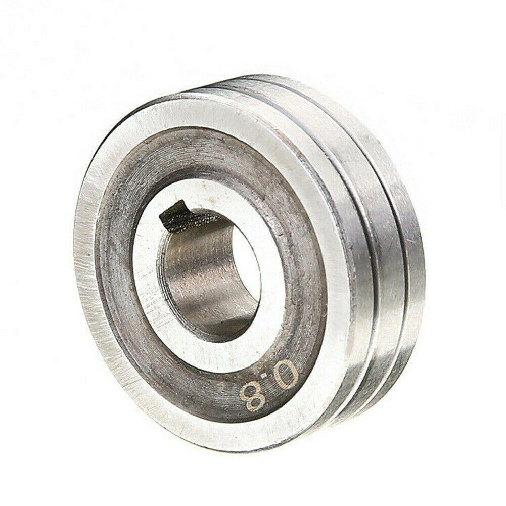 2pcs V-Groove Knurled Groove Mig Welder Wire Feed Drive Roller Roll