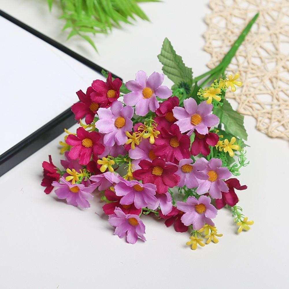 Plastic Artificial Daisy DIY Fake Daisy New Simulation Flower  Photography Props
