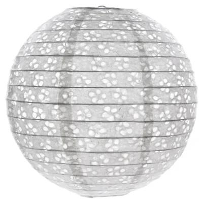 Round Hollow Out Paper Lantern 12inch Multicolor Chinese Lantern Paper Balls Decor Wedding Birthday Party Hanging Decoration 1PC