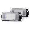 Pair LED License Plate Light For Nissan 350Z 370Z Cube GTR Leaf Infiniti G35 G37