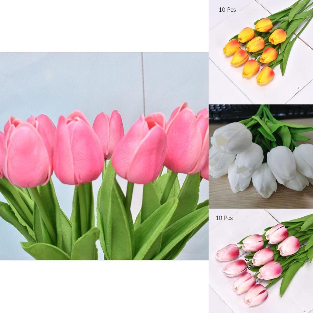 High Realistic Appearance Artificial Tulip Flower For Bridal Bouquets And Home Decor