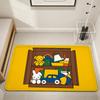 Cartoon Bunny Rabbit kawaii funny M-Miffy Home Bed Rug Kitchen Bath Floormat Hallway Balcony Carpet Entrance Doormat hogar Decor