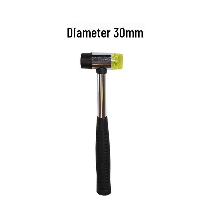 Nylon Leather Carving Hammer for Handcrafting with Awl/Stamping Tool