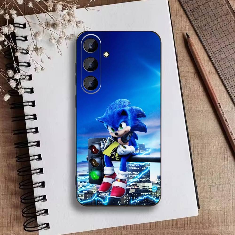 J-Shadow the Hedgehog Phone Case For Samsung Galaxy A73,A72,A71,A70,A52,A51 Others Soft Black Cover