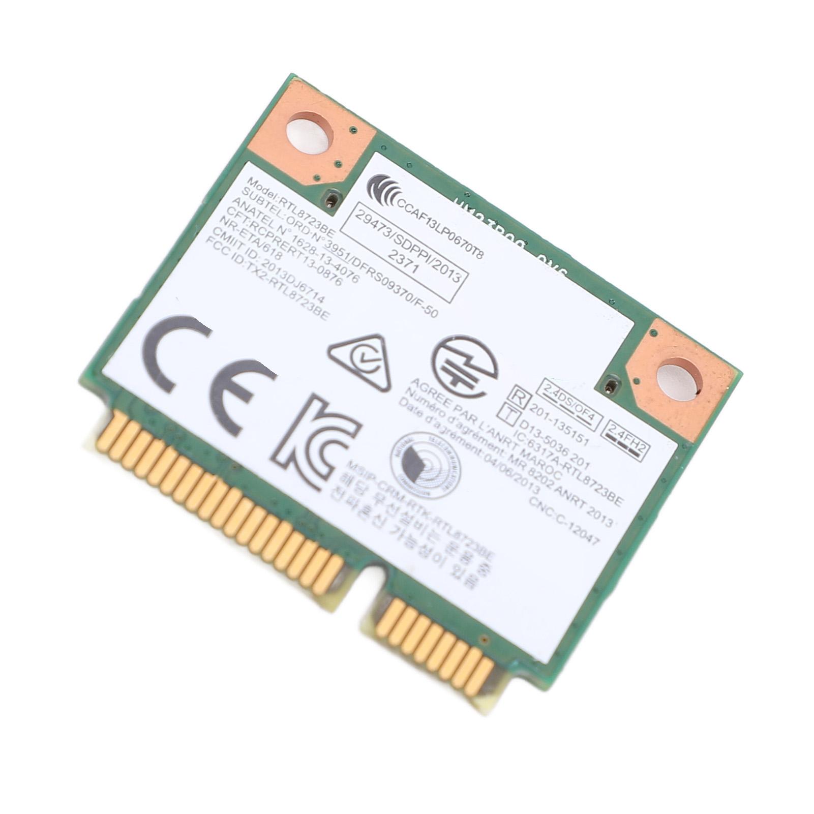 

RTL8723BE 04W3813 Бездротова карта 300 Мбіт/с Bluetooth 4.0 Mini PCI E Модуль бездротової мережевої карти для