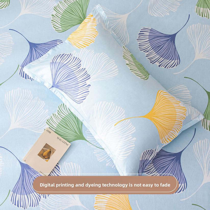 2pcs Pure Cotton Pillowcase 100% Cotton Pillowcase Suitable For 48 * 74 Pillow Core