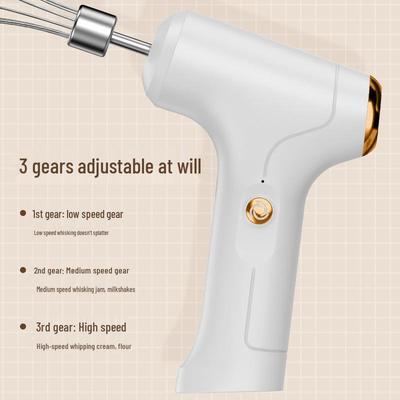Elektrischer Handlicher Automatischer Eierschläger & Mixer für Sahne und Kuchen