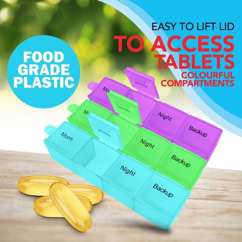 

Диспенсер для таблеток, футляр для таблеток, еженедельный сортировщик, держатель для лекарств, лидер продаж, органайзер для планшетов, домашняя жизнь