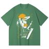 230 Gsm 100% Cotton Bleach V2 Ichigo Print Unisex Heavy Cotton T Shirt