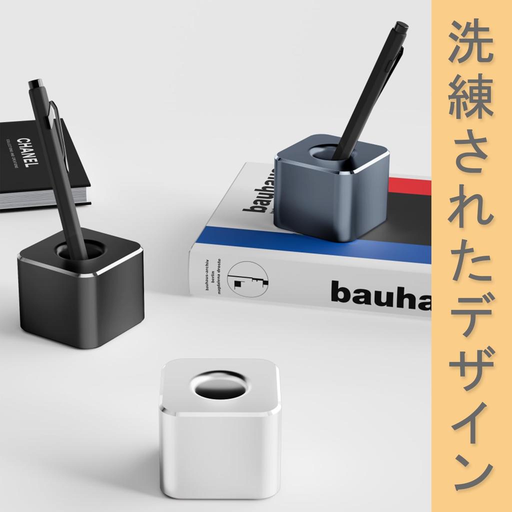 ELECTRO-WEIDEWORLD Stylish Pen Holder, 2-Piece Set, for Single Pens, Brush Holder, Pen Holder, Fountain Pen Holder, Pencil Holder, Ballpoint Pen