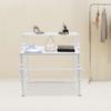 2 PCS Retail Display Shelves Boutique Display Stand, Retro Unit Display Table, 50lbs Load-Bearing Capacity