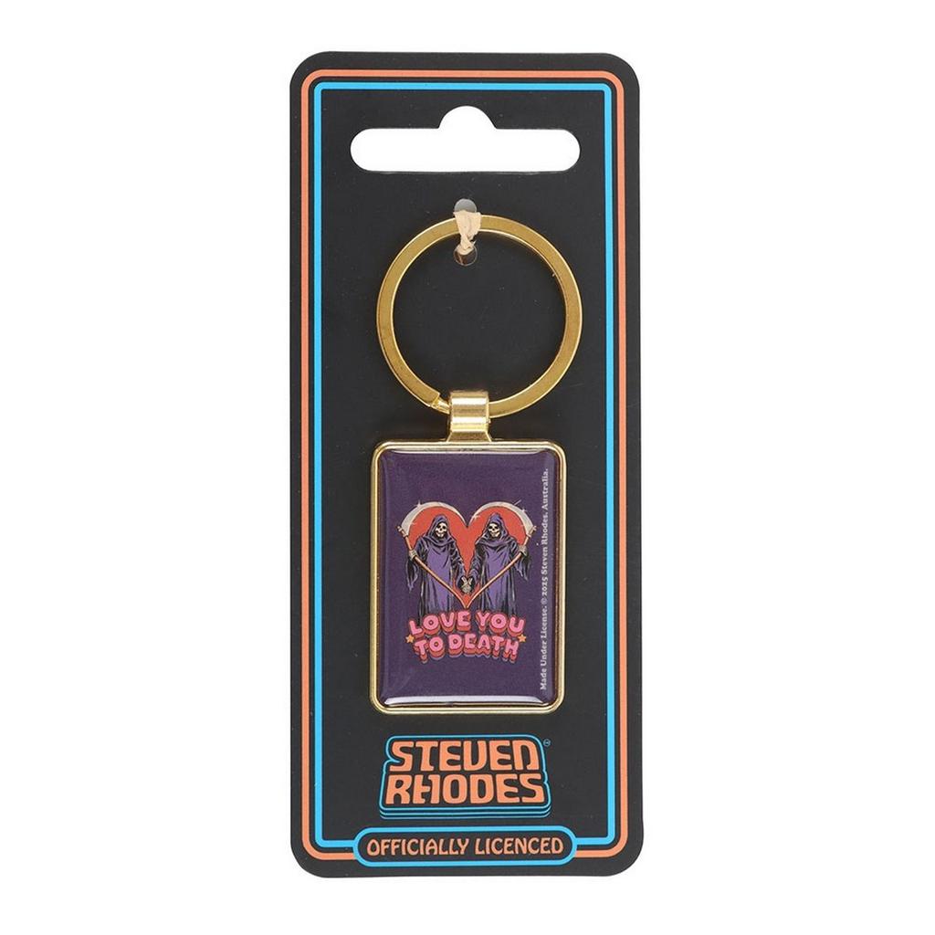 Steven Rhodes Love You To Death Keyring
