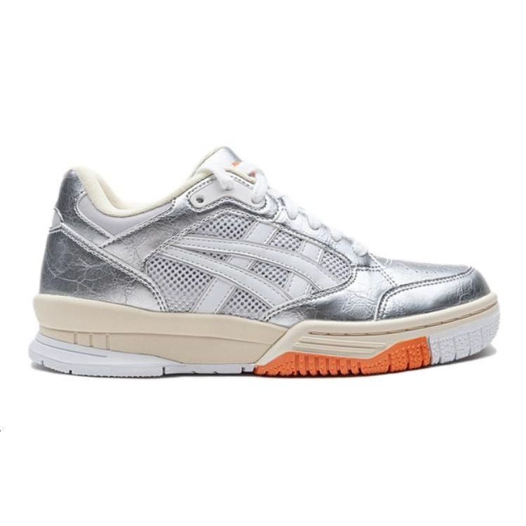 Asics Gel-Spotlyte Comfortable Versatile Low-Top Kids Basketball Shoes Kids sneaker Silver 1204A127-020