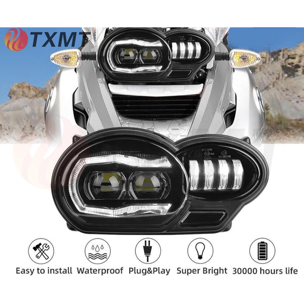 BMW R1200GS/ADV Oil Bird LED Headlight Assembly with Daytime Running Light