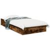 VidaXL Bed Frames and Drawers Smoked Oak 90x190 Cm Engineered Wood, Bed, Storage Bed, Single Bed Frame, Bed 3280710