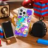 Classic Girl Yatsura LUM Classic Anime Phone Case for iPhone 16 15 14 13 12 11 Pro Max Sheepskin Silver-edged Protective Case