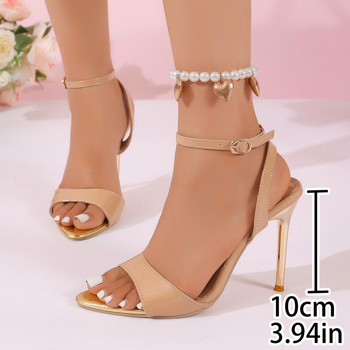 Women High Heels Sandals  Summer  Elegant Casual Wedding Shoes  Sandals Women Sexy High Heels Shoes for Women 36