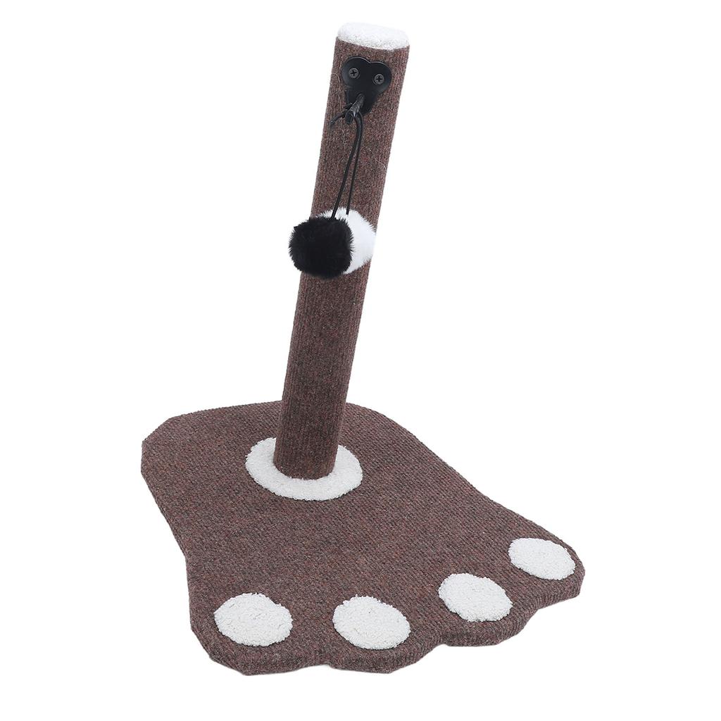 Cat Scratching Post Board Kitten Scratcher Sisal Scratch Posts with Hanging Ball for Indoor Mid Cats Kittens