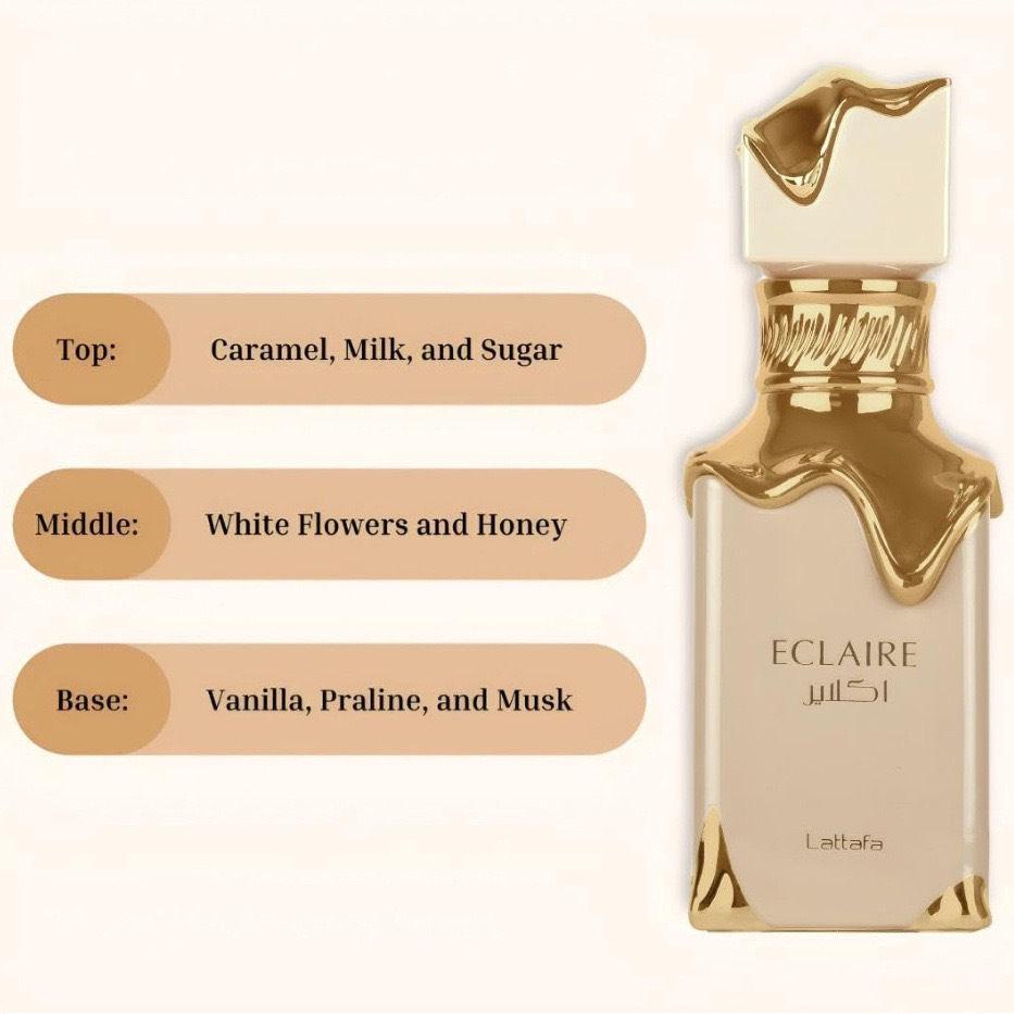 100ml Women's Perfume, Long-lasting Scent, Middle East Dubai Ice Cream Inspired
