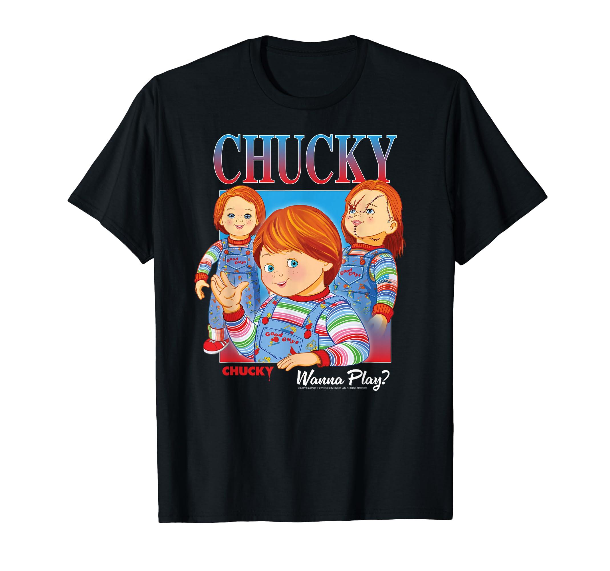 

Chucky Wanna Play Vintage T-Shirt