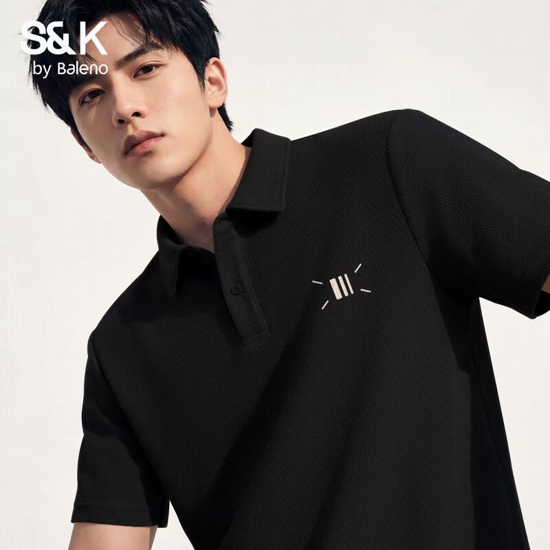 Baleno S&K Series Men s Waffle Knit Polo Shirt 2XL