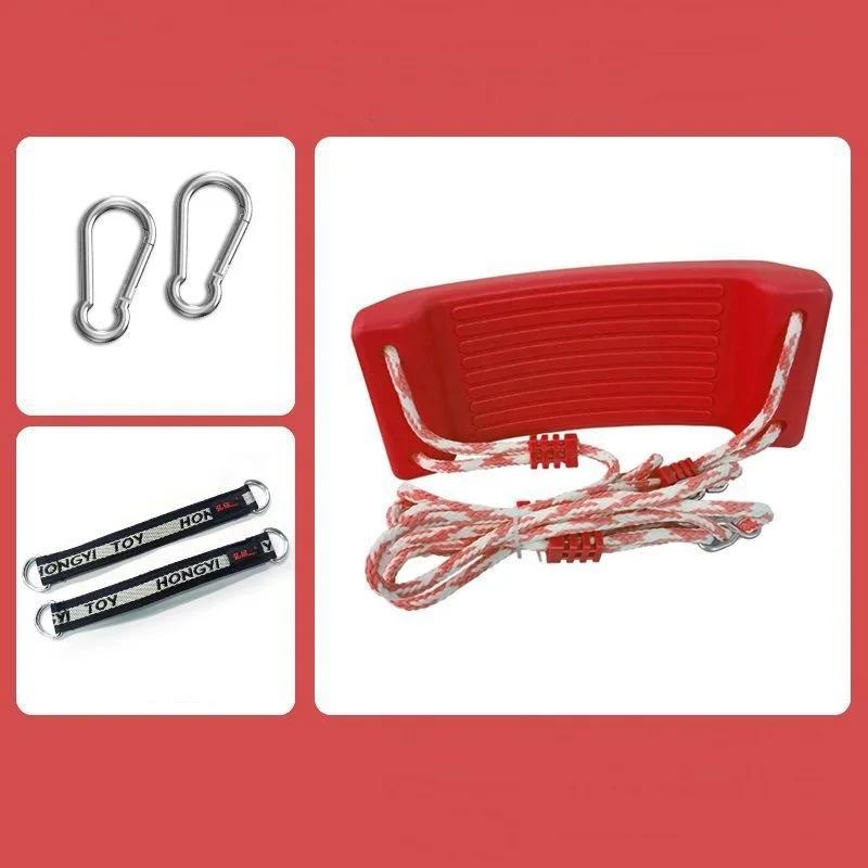 Children's Swing Toys Children's Outdoor Game Toys Garden Swing Durable Kids Hanging Toys with Adjustable Ropes Rainbow Swings