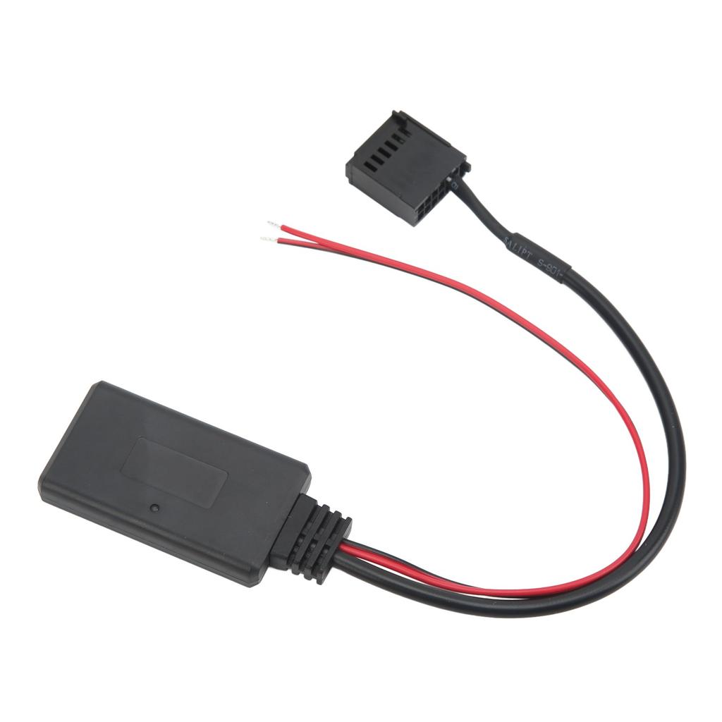 12 Pin Car Radio Aux Cable 6000CD Wireless Bluetooth Audio Adapter Replacement for Ford Focus