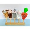 Animal Finger Puppet Display Rack for Kindergarten and Dollhouse Language Areas