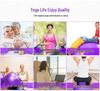 Durable PVC Yoga Stability Ball - Thickened, 55-85cm, Logo Support Available