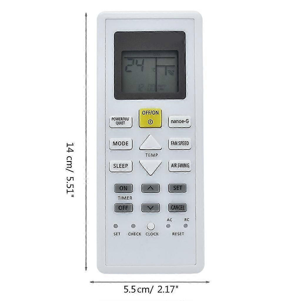 Cs Z60vkr Remote Control For Panasonic- Cz-z60vkr Cu-z20vkr Air Conditioner