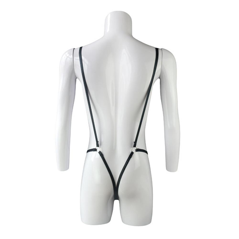 Plus Size Underwear Pouch Stockings T-Back U Convex Underpants