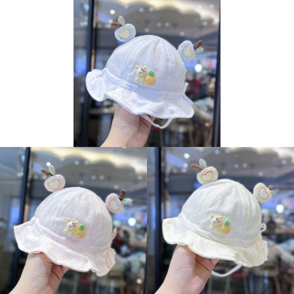 Baby Sun Hat With Wide Brim For Sun Protection Baby Toddler Summer Beach Hat