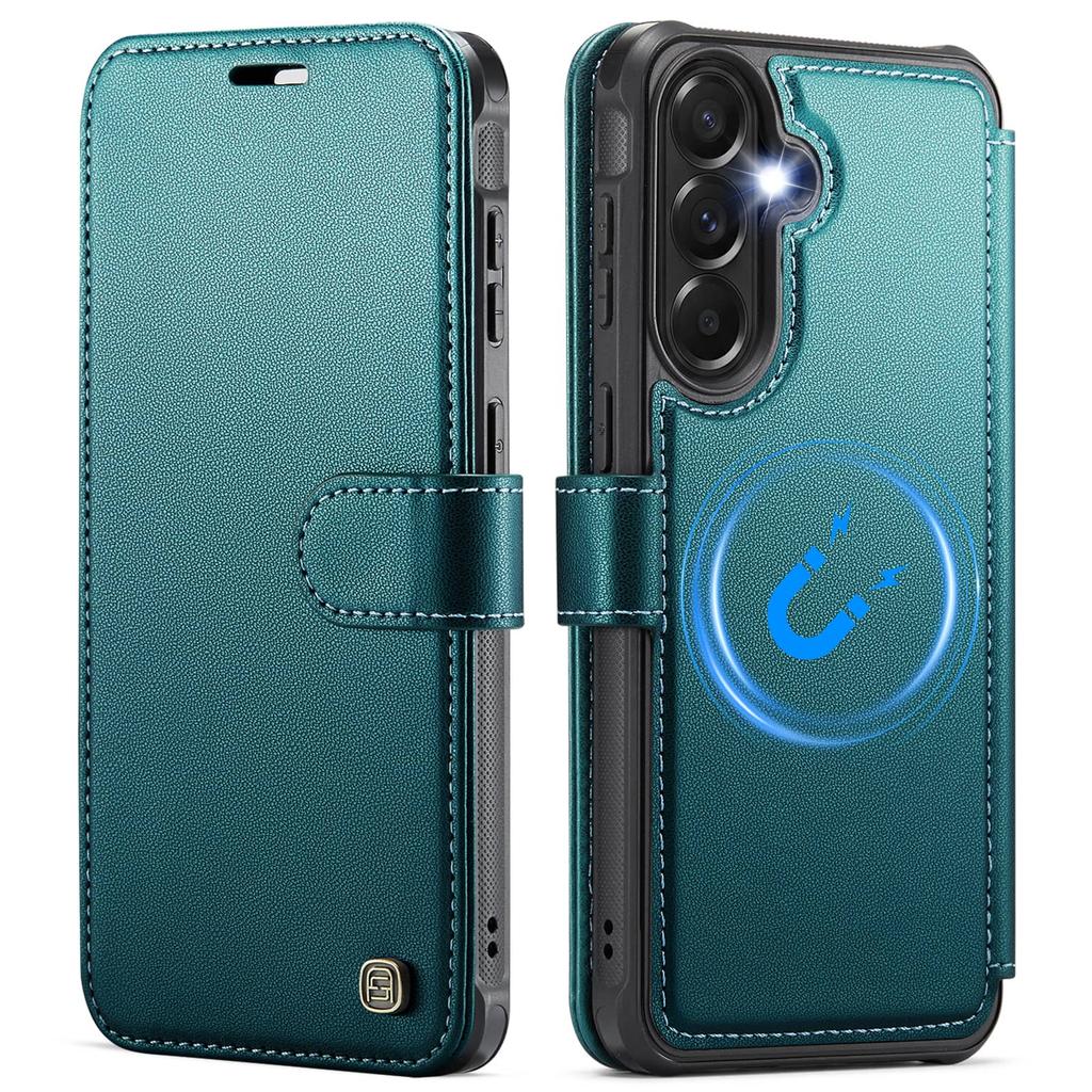 For Samsung Galaxy A36 A37 A56 A57 5G Case Wallet Compatible with Magnetic, Slim PU Leather Flip RFID Blocking Card Holder Stand