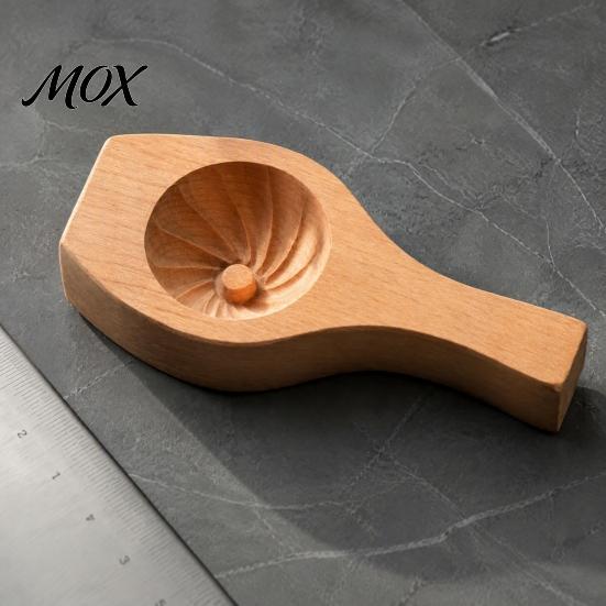 Kitchen Gadgets for Dumplings Wooden Bun Mold with Handle, Manual Press Baozi Maker Mold, Easy Pierogi DIY Ravioli Pastry Presser Flower Edges Stuffed