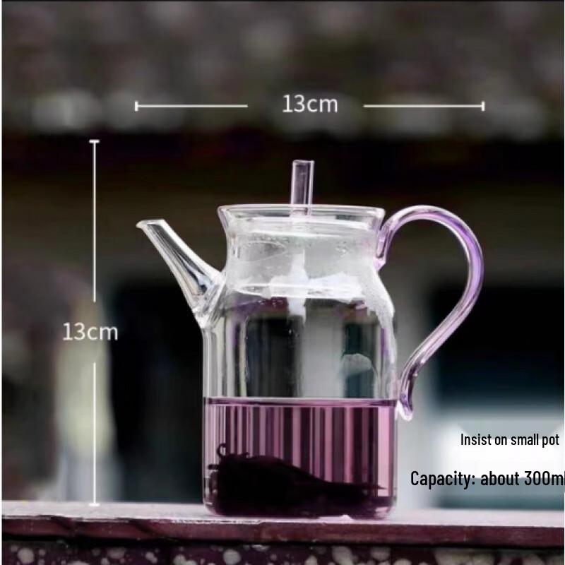 Chaxun Song Style Heat-Resistant Glass Teapot