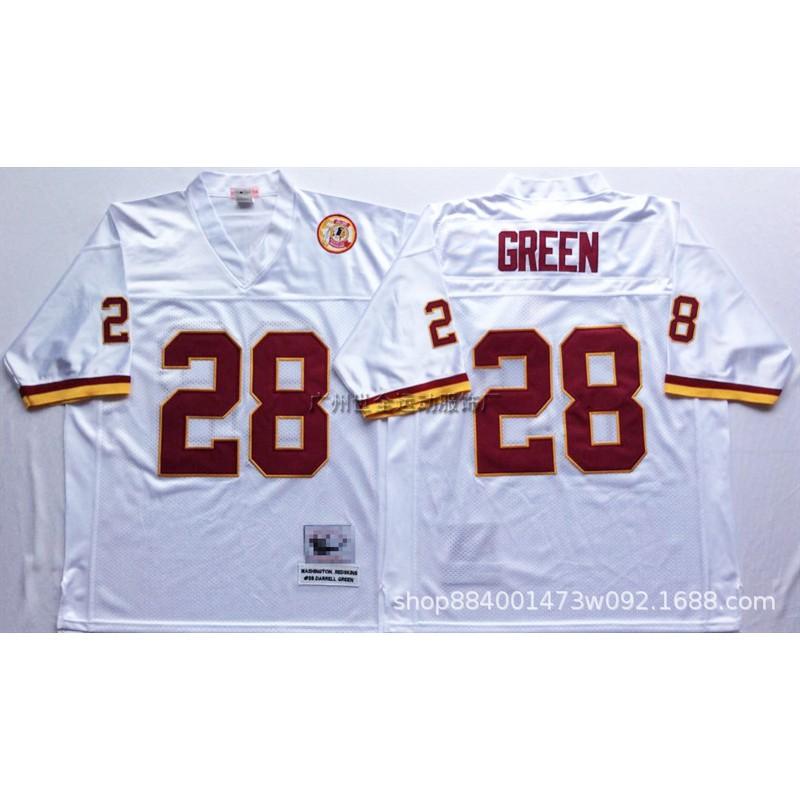 Washington Commanders Retro Football Jersey Men Women Short Sleeve Cotton Blend 44 7 Commemorative Edition