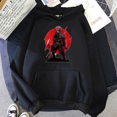 Vinland Saga Oversized Hoodie Gothic Unisex Japanese Anime Long-sleeved Sweatshirt Handsome Four Seasons Casual O-Neck Unisexga Print