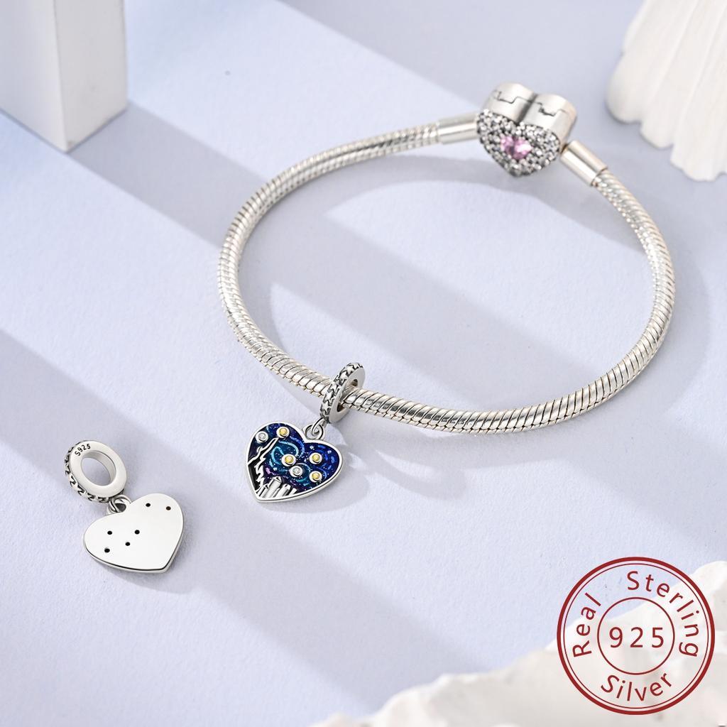 Copper Charms Beads For Woman Fit Bracelet Pendants Making Fashion Jewelry