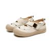 New Flat Women's Sandals Shoe Genuine Leather Woven Pig Cage Shoes Women Anti-slip Summer Hollow-out Female Shoes
