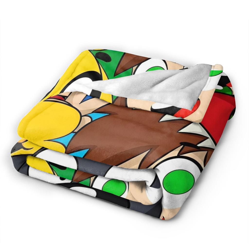 Weiche warme Decke Picknick Mikecracked Mikes Überwurfdecke Flanell Tagesdecke Für Draußen Bequeme Sofa-Bettdecke