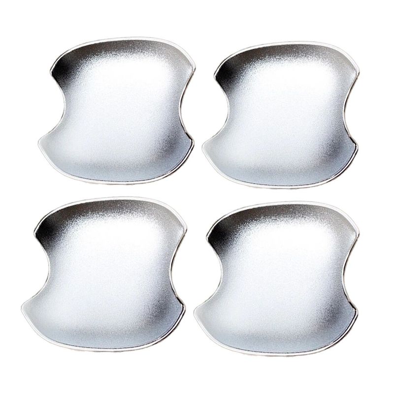 Chrome Car Exterior Side Door Handle Bowl Cover Trim Bezel Plastic fit for Toyota Grand Highlander 2024 2025
