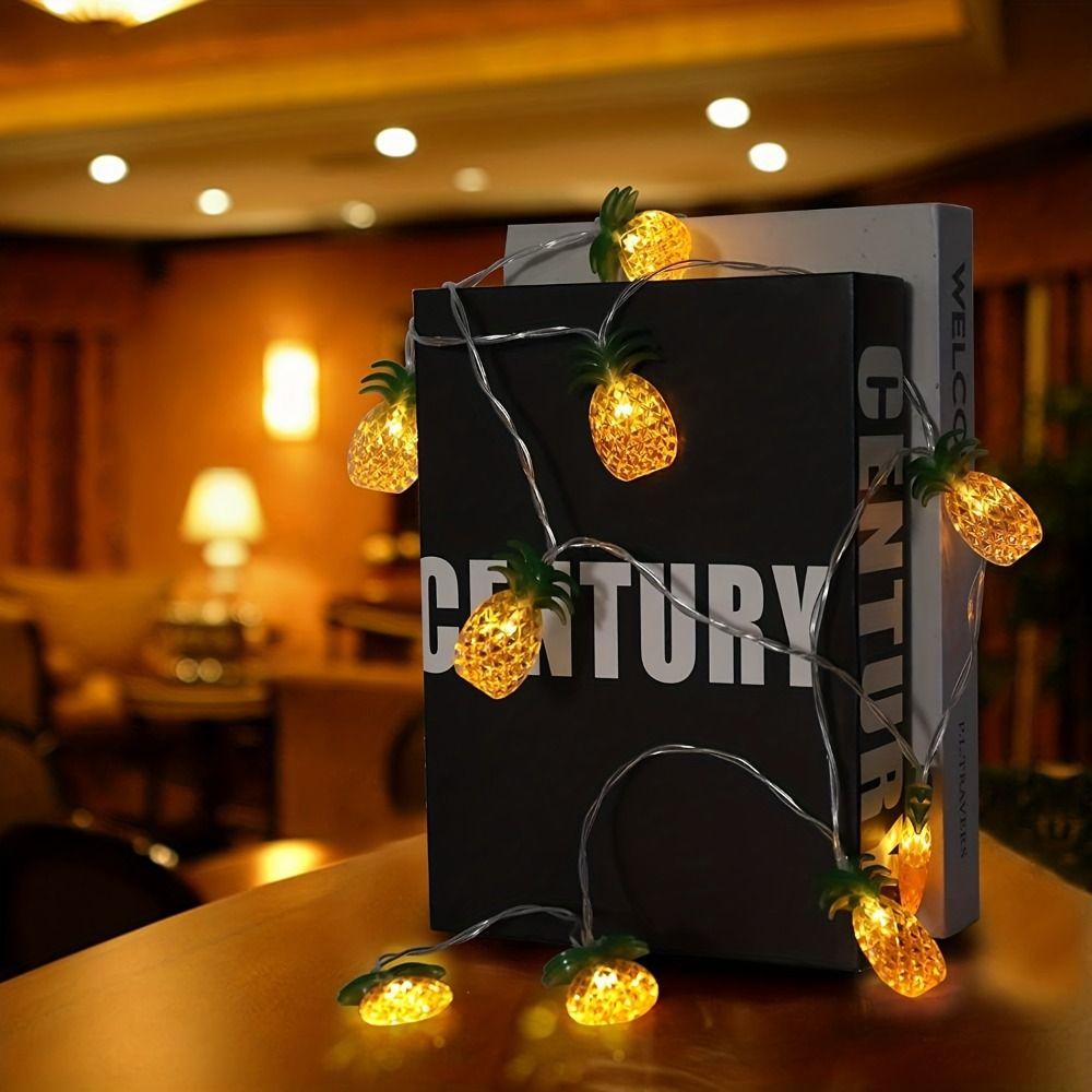 Creative LED Pineapple String Lights Waterproof Fairy Lights Party Ornament Garland Lights  Wedding
