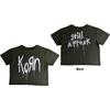 Korn 'Still A Freak' Cropped Top Feminino Verde - NOVO OFICIAL