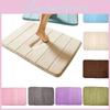 Luxuriös weiche Memory-Schaum-Badematte mit Korallenvlies und rutschfester Unterseite