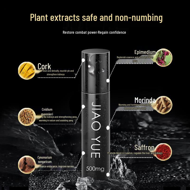 Jiaoyue Unisex Delay Spray for Enhanced Foreplay and Long-lasting Performance