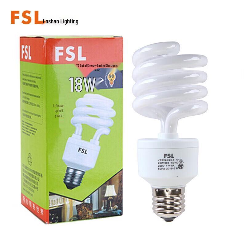 FSL T3 Spiral E27 Energiesparlampe
