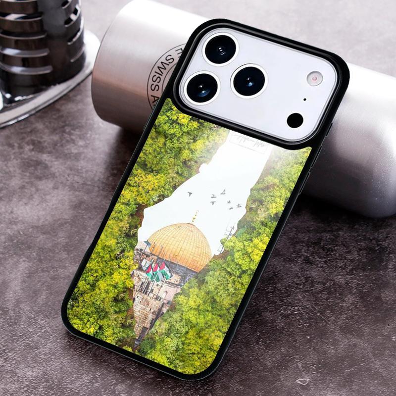 

Бесплатный чехол для телефона с флагом Палестины для iPhone 17 16 15 Pro Max Air 14 13 12 11 Plus Ударопрочный чехол iPhone Air